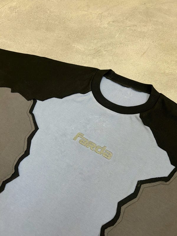 Farda — HEXA TEE: BLUE/BLACK/GRAY