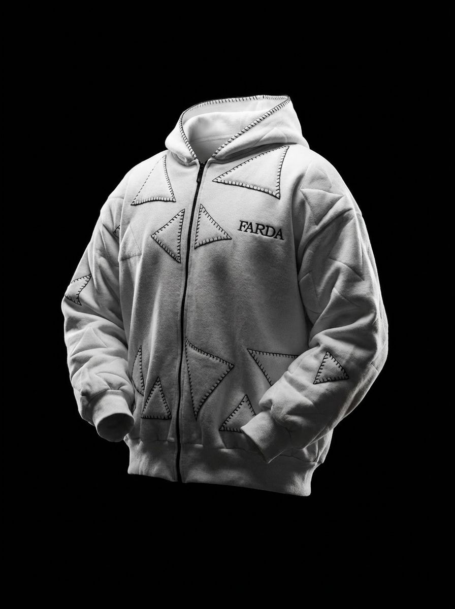 AVIO HOODIE: WHITE - image 1