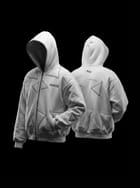 AVIO HOODIE: WHITE view 2