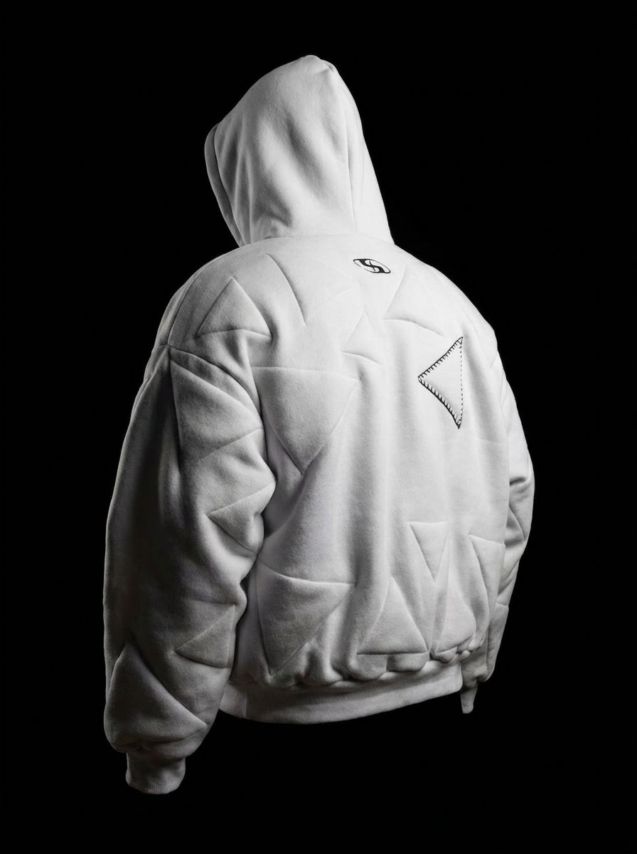 AVIO HOODIE: WHITE - image 3