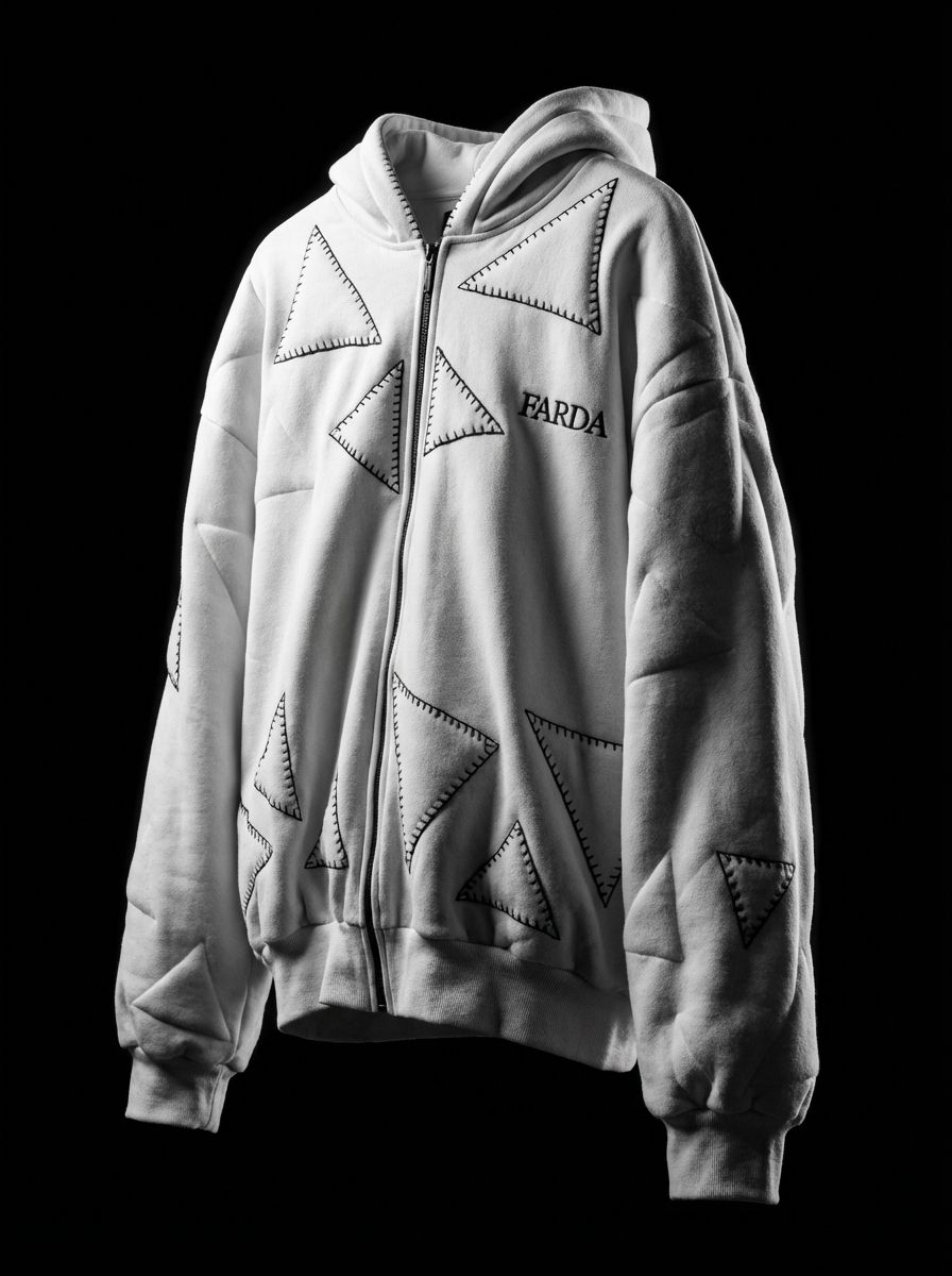 AVIO HOODIE: WHITE - image 4