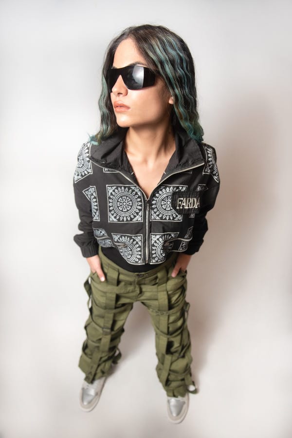 Farda — TOURMALINE CROPABLE JACKET