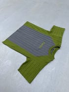 IZAZ TEE: GREEN/GRAY view 1