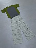 IZAZ TEE: GREEN/GRAY view 8