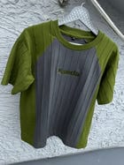 IZAZ TEE: GREEN/GRAY view 9