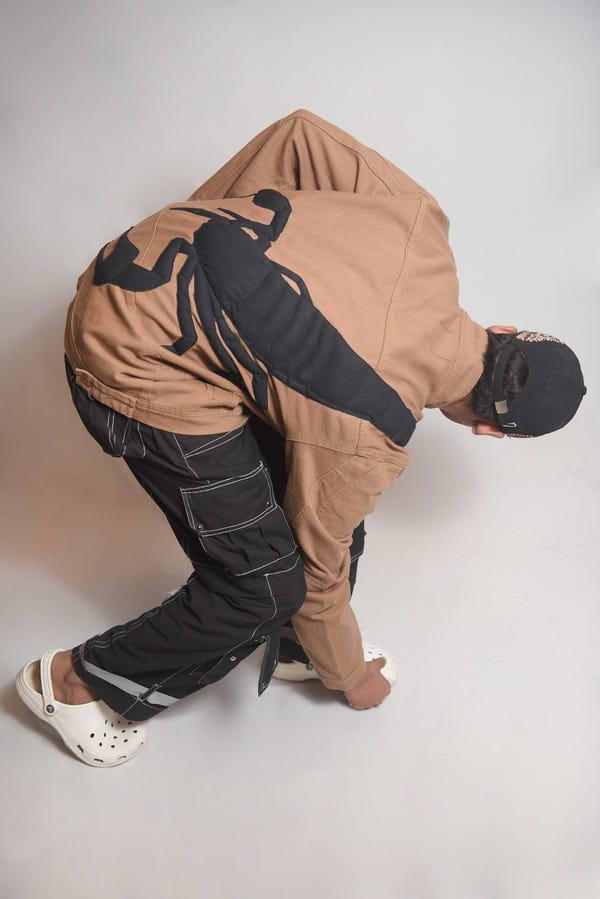 Farda — PUFFED SCORPION CUT & SEW JACKET