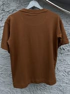 ECHOR TEE: BLACK/BROWN/WHITE view 2