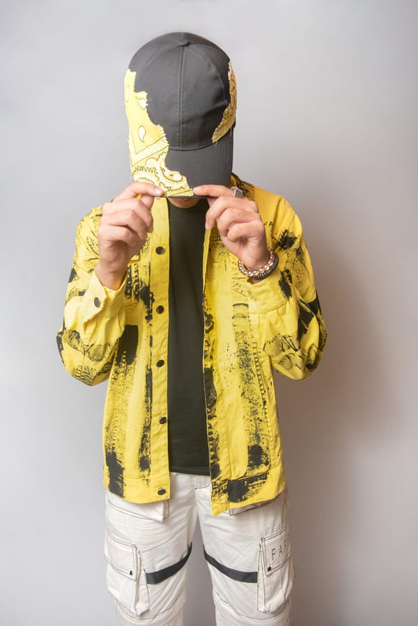 Farda — BODAK YELLOW HANDPAINTED JACKET