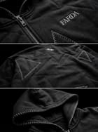AVIO HOODIE: BLACK view 4