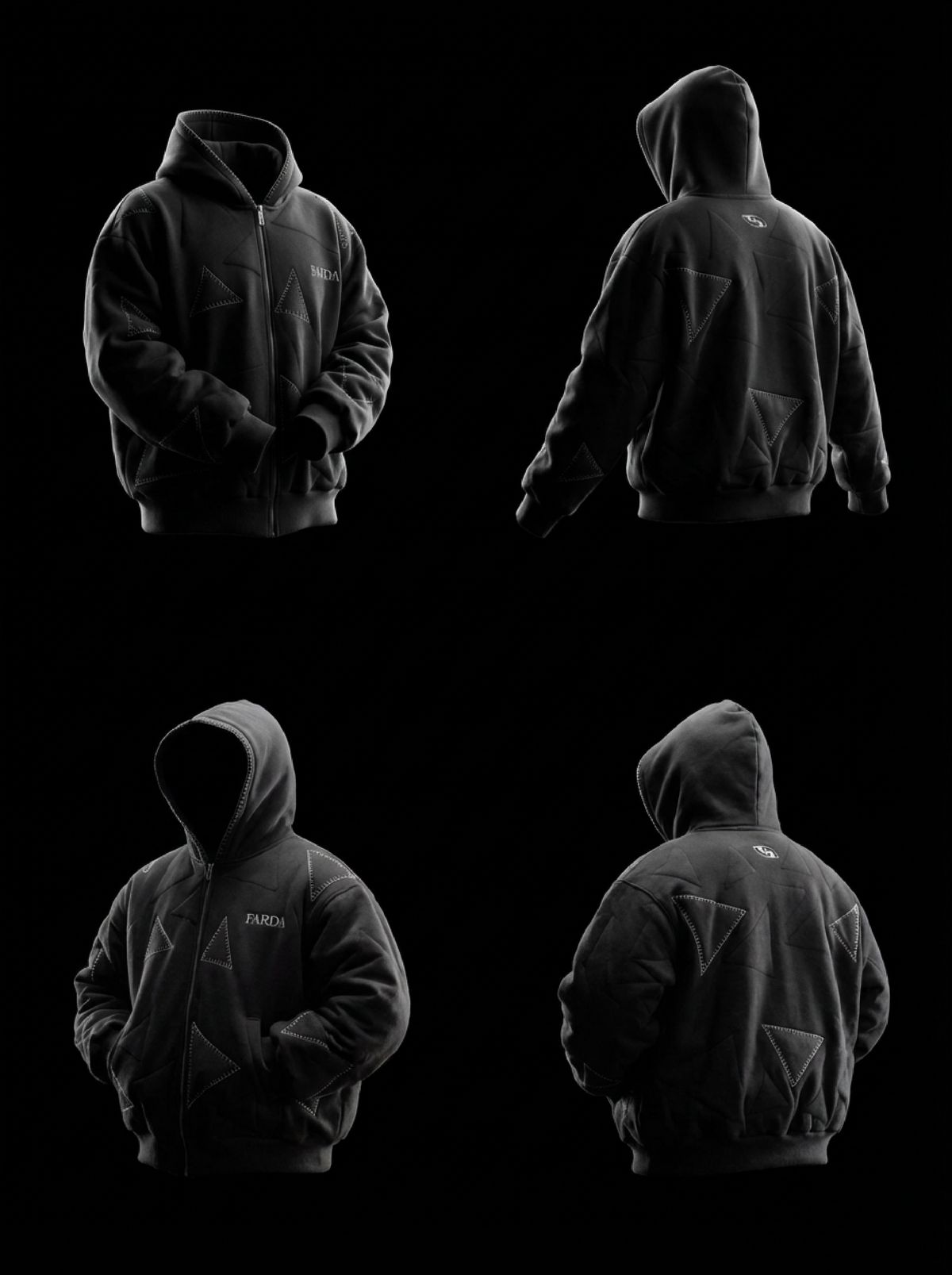 AVIO HOODIE: BLACK - image 6