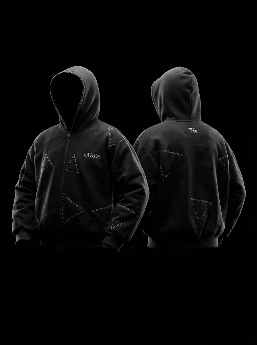 AVIO HOODIE: BLACK - image 8