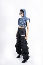 BRAGGY CARGOS: BLACK [UNISEX] view 4