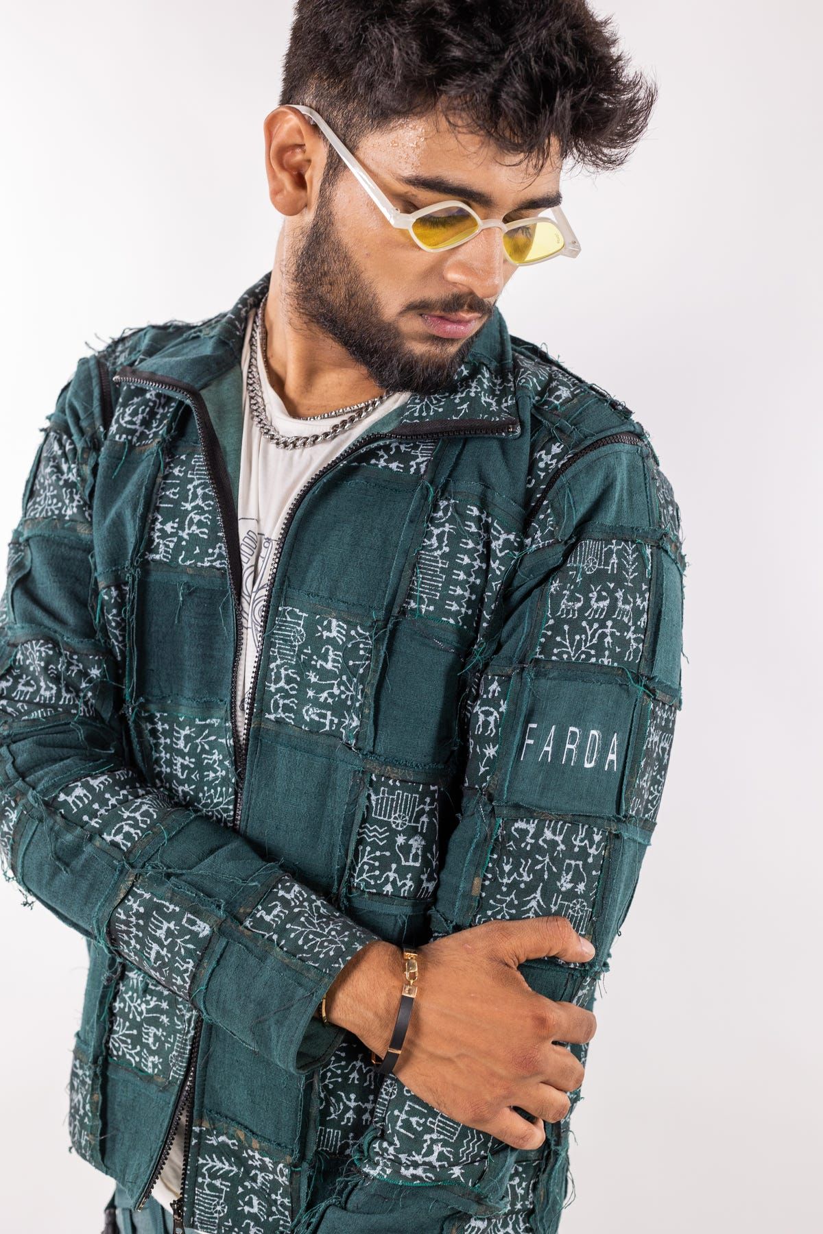 BOSCAGE VARLI PATCHWORK JACKET - image 4