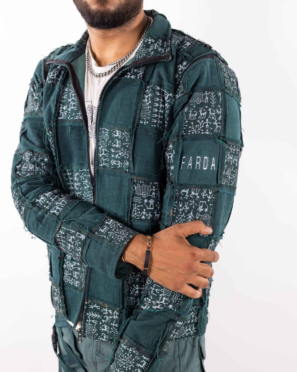 BOSCAGE VARLI PATCHWORK JACKET - image 6