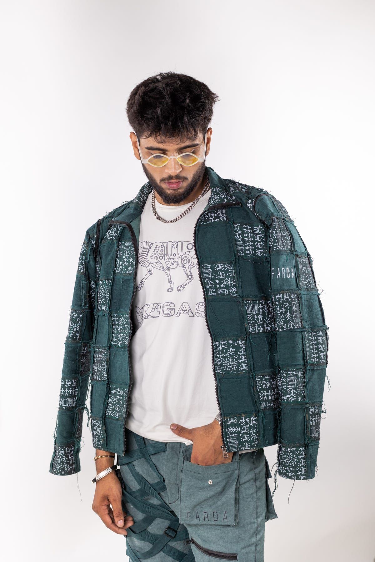 BOSCAGE VARLI PATCHWORK JACKET - image 10