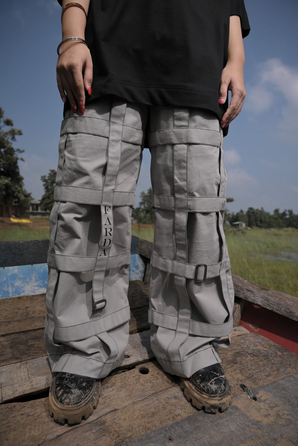 TRAP CARGOS: ASH GRAY [UNISEX] - image 1