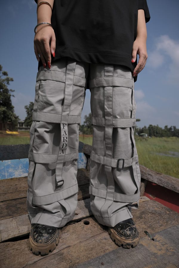 Farda — TRAP CARGOS: ASH GRAY [UNISEX]