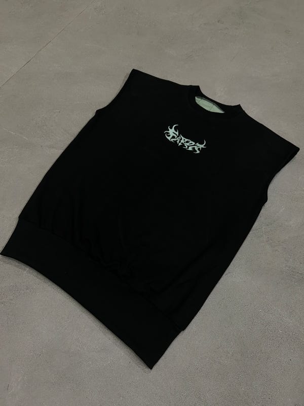 Farda — 2.5 SLEEVELESS EXO (BLACK/PISTA)