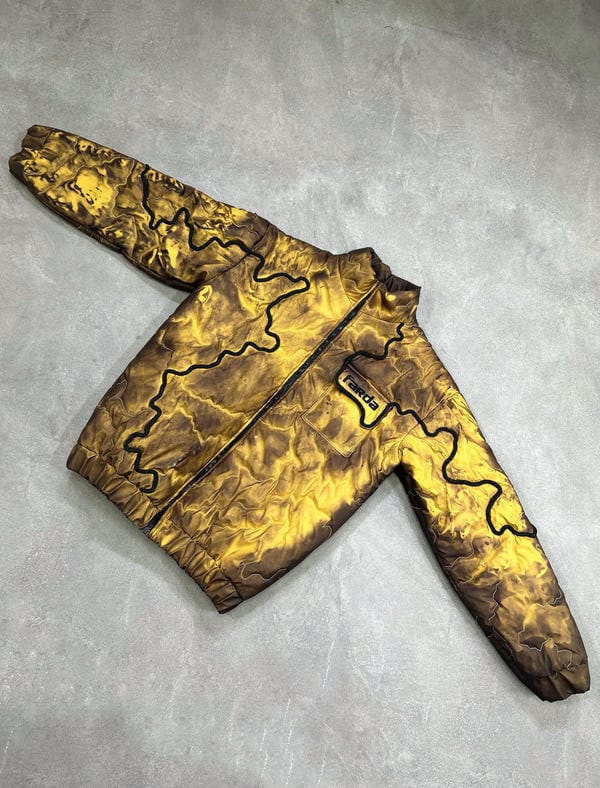 Farda — THERMOCHROMIC JACKET (BROWN GOLD)