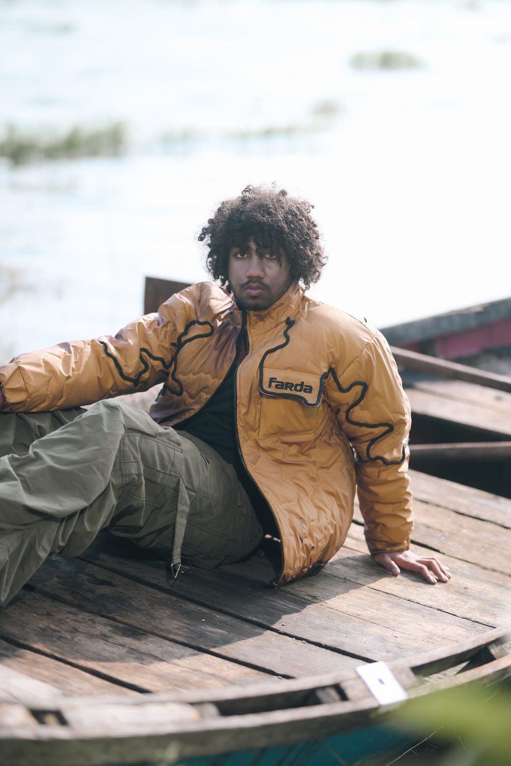 THERMOCHROMIC JACKET (BROWN GOLD) - image 11