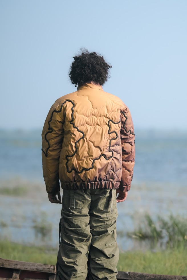 THERMOCHROMIC JACKET (BROWN GOLD) - image 10