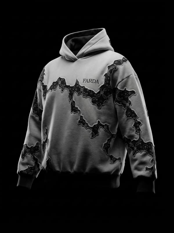 Farda — CHASM HOODIE: MOONSTONE (UNISEX)