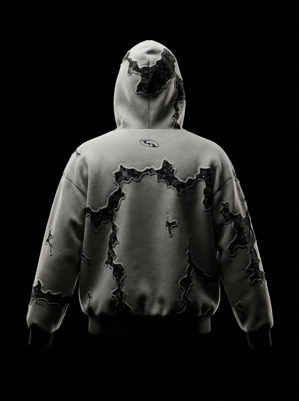 Farda — CHASM HOODIE: MOONSTONE (UNISEX)