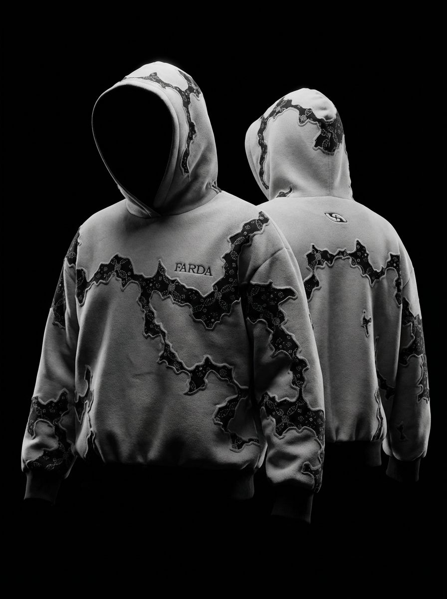 CHASM HOODIE: MOONSTONE (UNISEX) - image 8