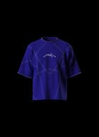 AXIOM TEE: BLUE [UNISEX] view 7