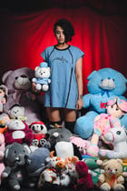 ERYX SLEEVELESS TEE: POWDER BLUE [UNISEX] view 1