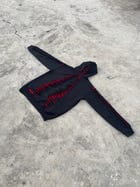 1.1 EXO HOODIE: BLACK/RED view 11