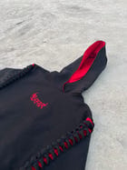1.1 EXO HOODIE: BLACK/RED view 5