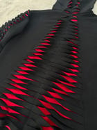 1.1 EXO HOODIE: BLACK/RED view 7