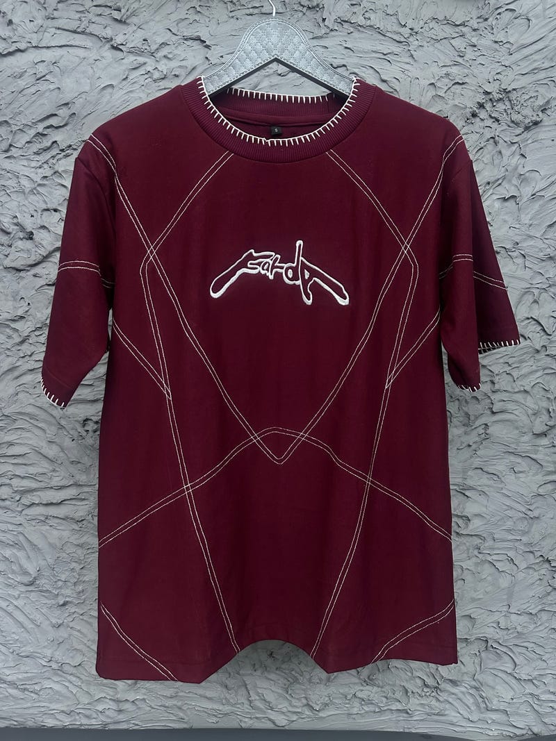 AXIOM TEE: MAROON
