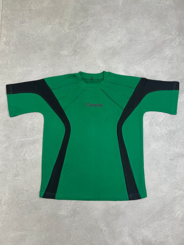 Farda — 2.4 ACME TEE (GREEN/BLACK)