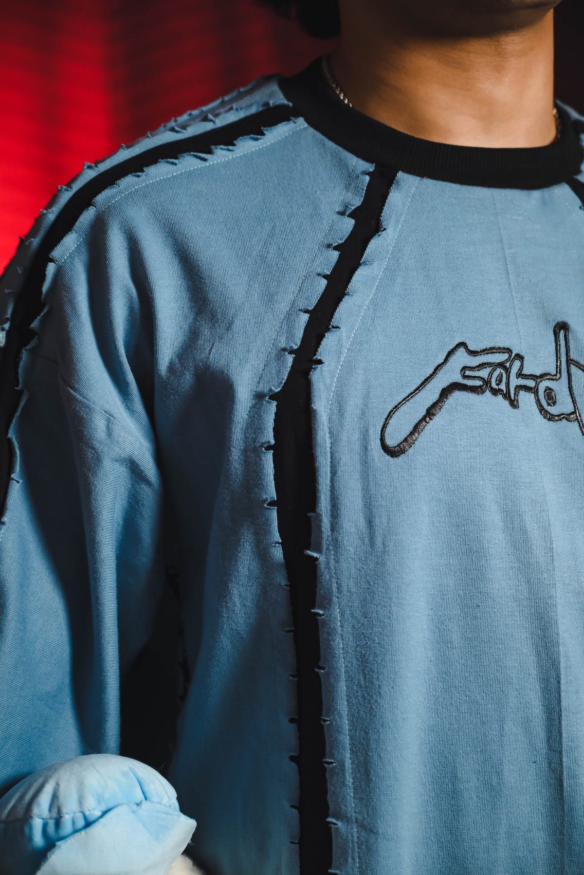 ERYX HALF SLEEVED: POWDER BLUE [UNISEX] - image 3