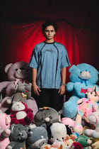 ERYX HALF SLEEVED: POWDER BLUE [UNISEX] view 7