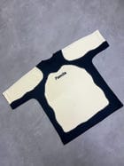 COUPLET TEE: BIEGE/BLACK view 1