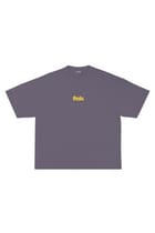 PURPLE BASIC TEE view 1