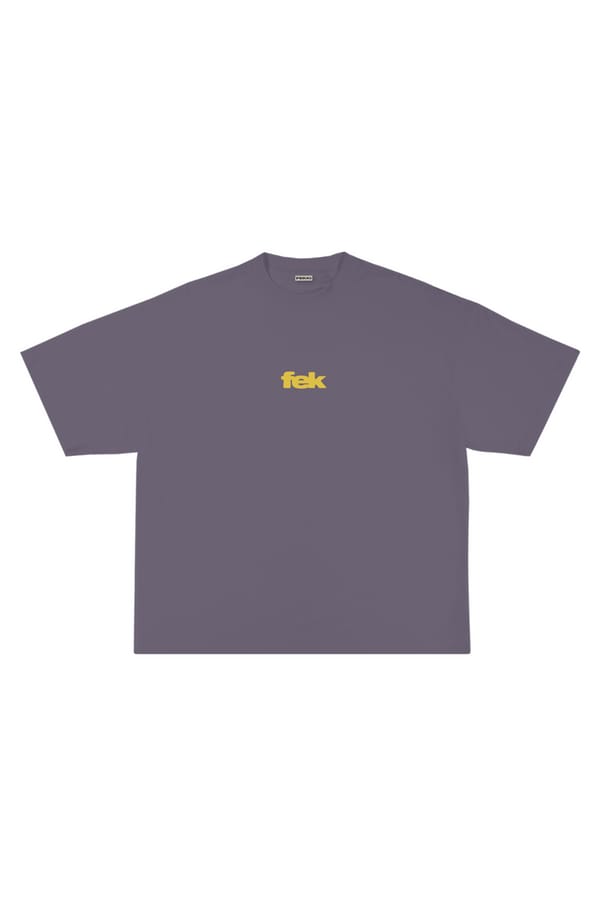 Fekki — PURPLE BASIC TEE