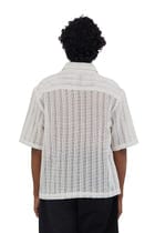 CREAM CROCHET SHIRT view 2