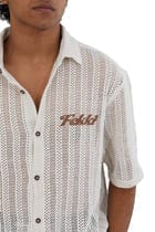CREAM CROCHET SHIRT view 5