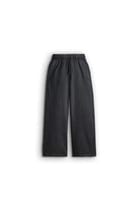 BLACK WIDE FIT SWEATPANTS view 2