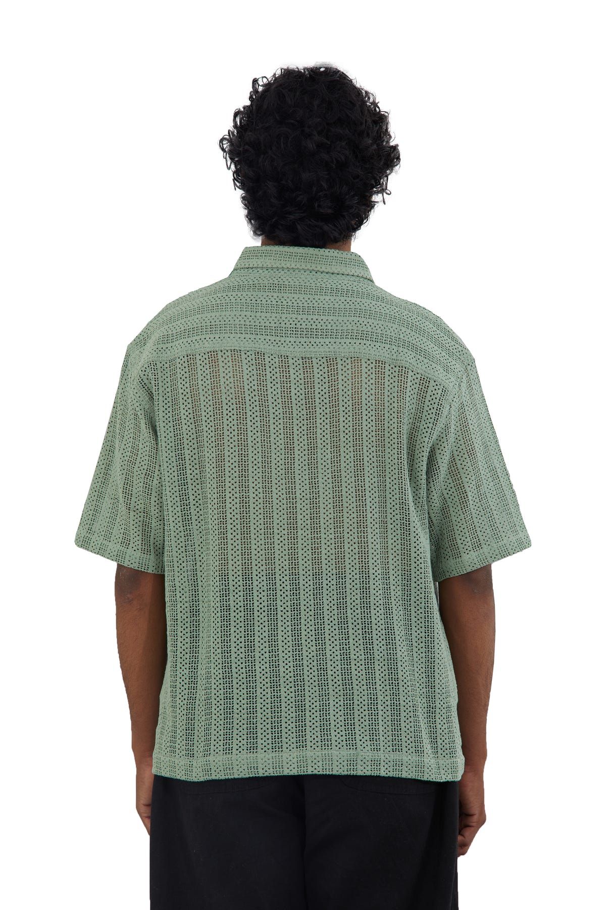 SAGE CROCHET SHIRT - image 2