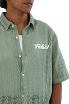 SAGE CROCHET SHIRT view 5