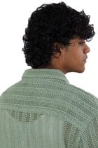 SAGE CROCHET SHIRT view 6