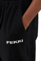 BLACK WIDE FIT CARGOS view 4