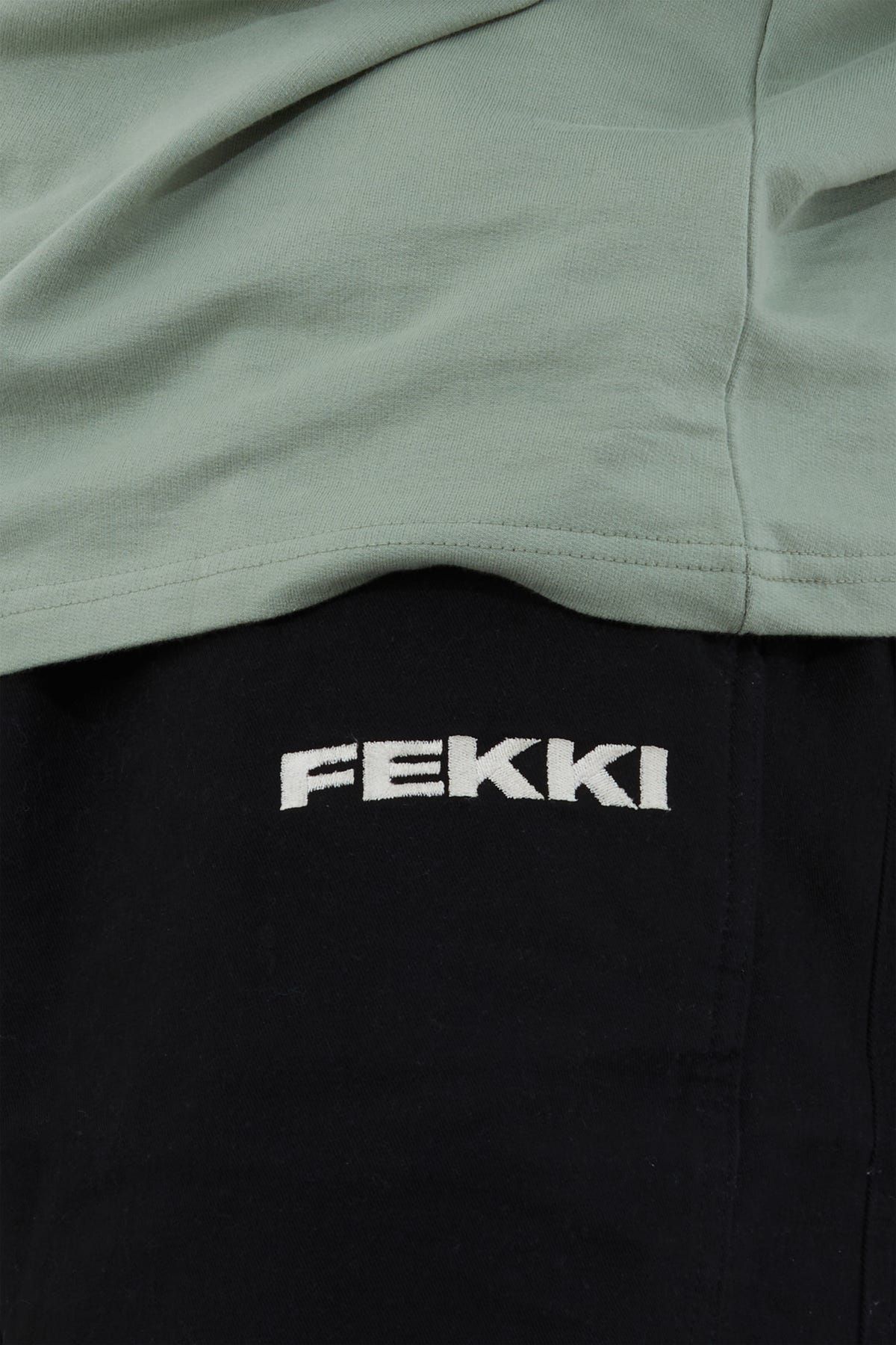 BLACK WIDE FIT CARGOS - image 6