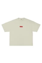 CREAM BASIC TEE view 1