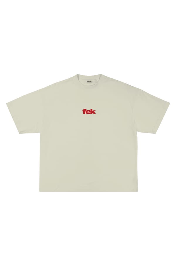 Fekki — CREAM BASIC TEE